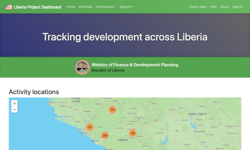 Liberia Project Dashboard